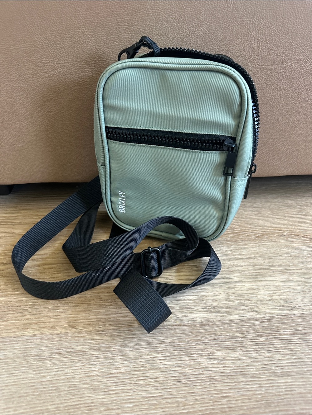 BRIXLEY Sage Green Crossbody Bag for Women